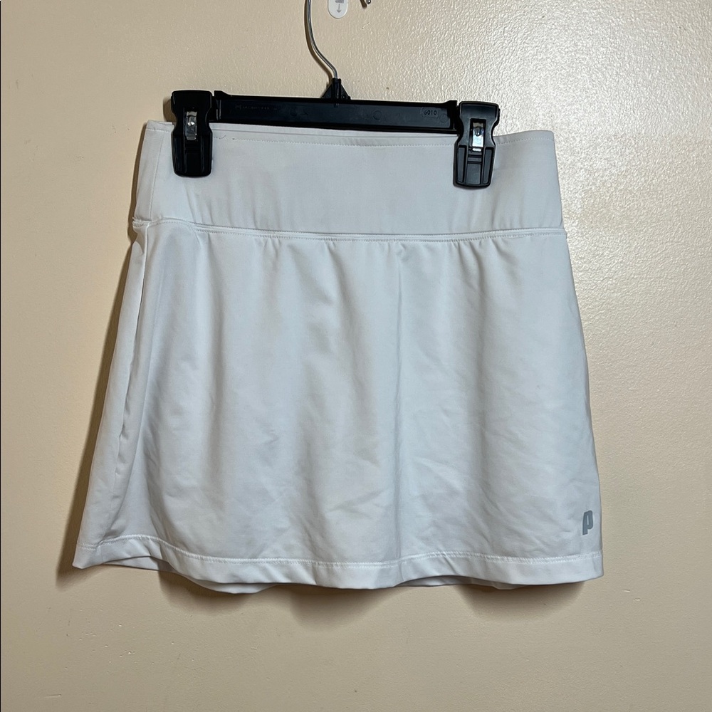 White Performance Tennis Skirt - Prince